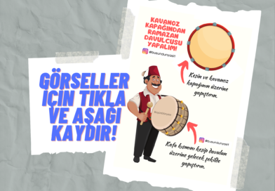 KAVANOZ KAPAĞINDAN RAMAZAN DAVULCUSU YAPALIM