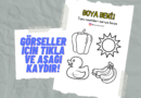 SARI – BOYA BENİ – OKUL ÖNCESİ BOYAMA